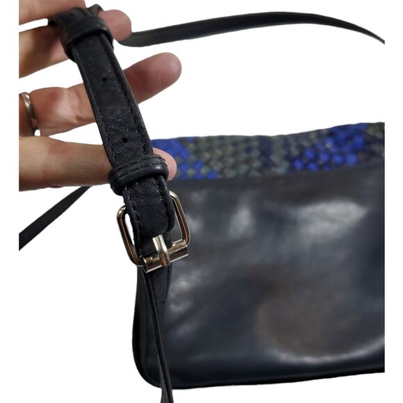 Claramonte Accessories-Anthropologie| Leather & Fabric Suzy Crossbody Bag - Picture 7 of 11